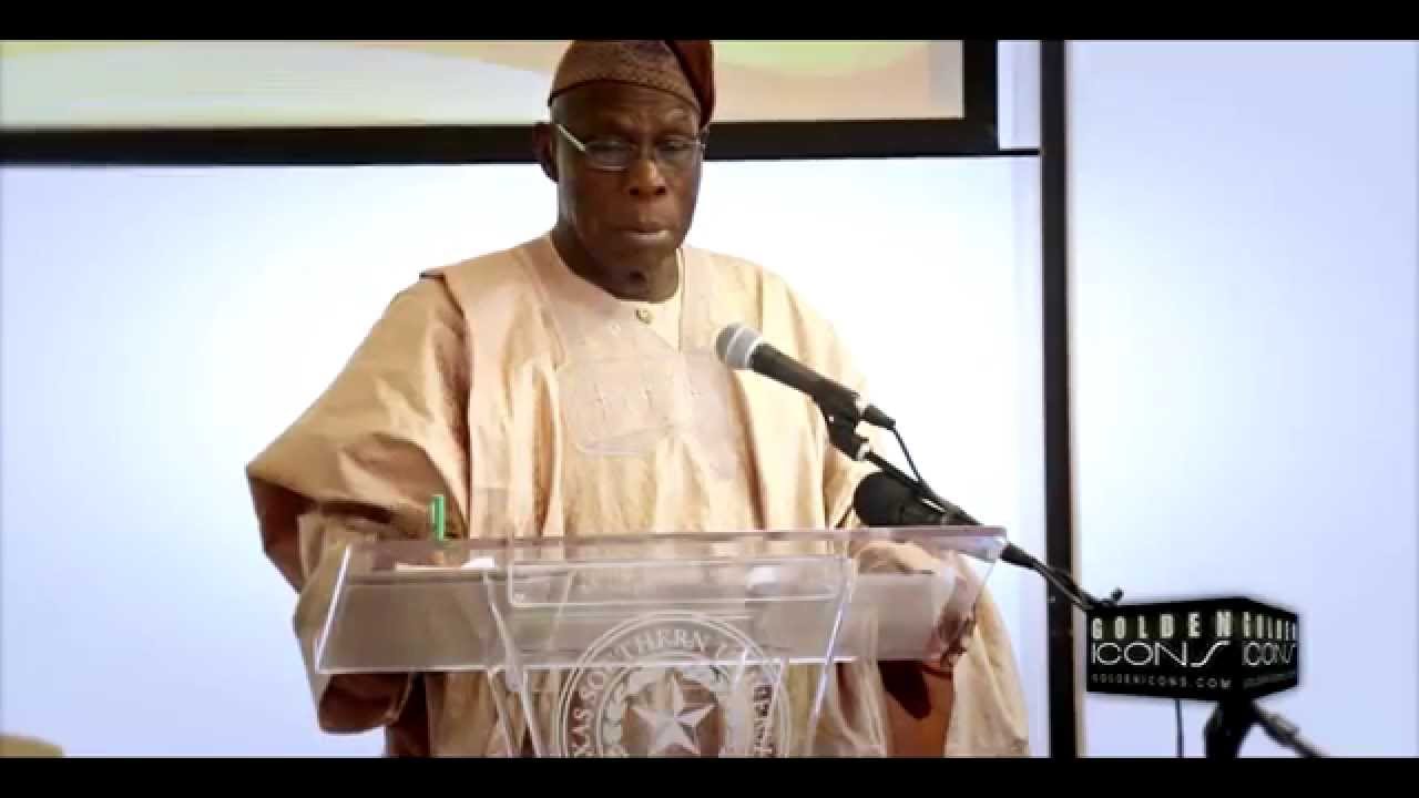 Former Nigerian President OBJ direct message to South African's President on Xenophobia