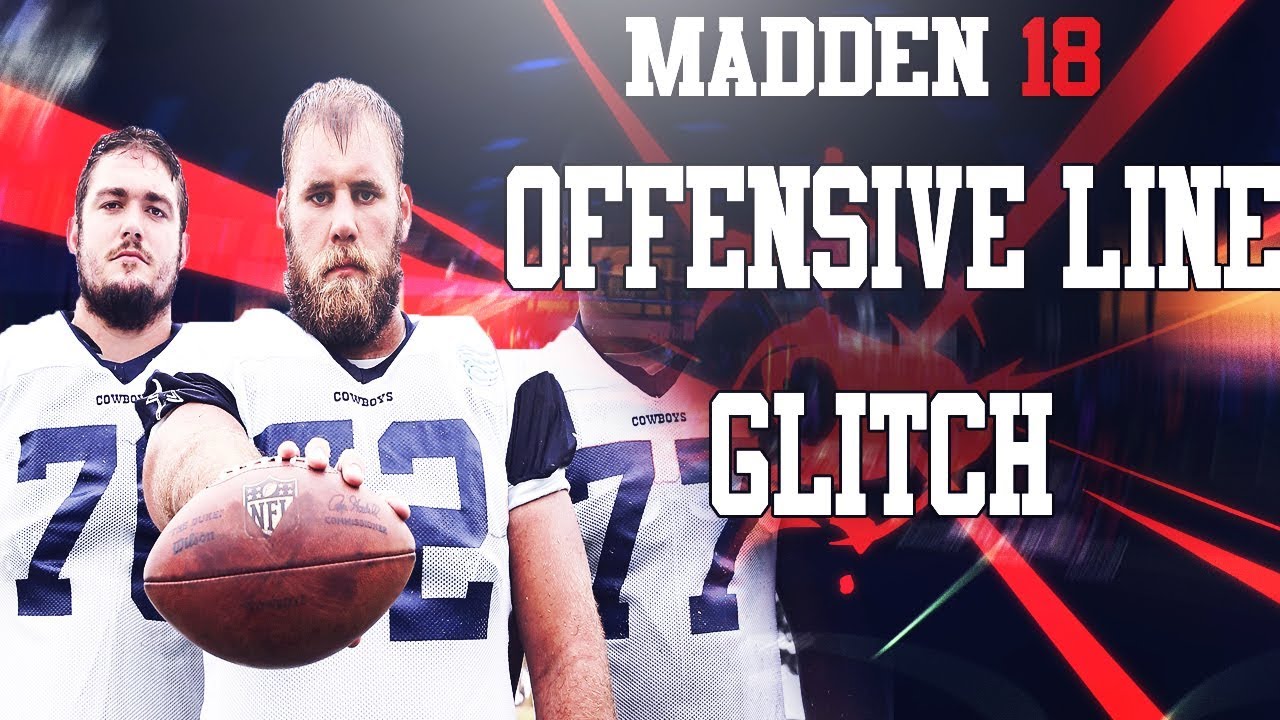 OFFENSIVE LINE GLITCH Exposed!! | MADDEN 18 is BROKEN!! | Madden NFL 18 Offense Tips