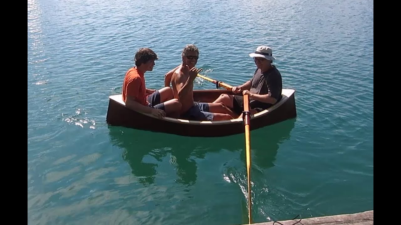 One Sheet Baby Boat, Part 4 - Rowing with two Passengers