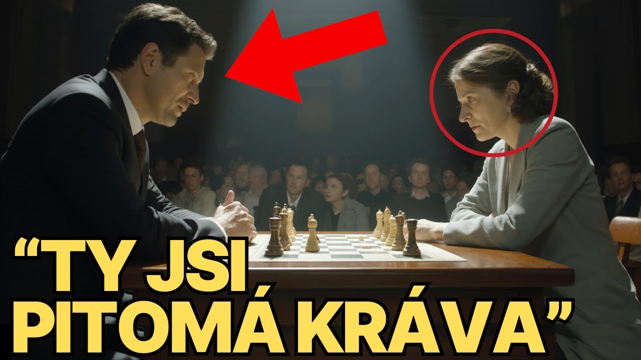 Velmistr vyzval neznámou ženu ke hře šachu – to, co udělala, šokovalo celý sál