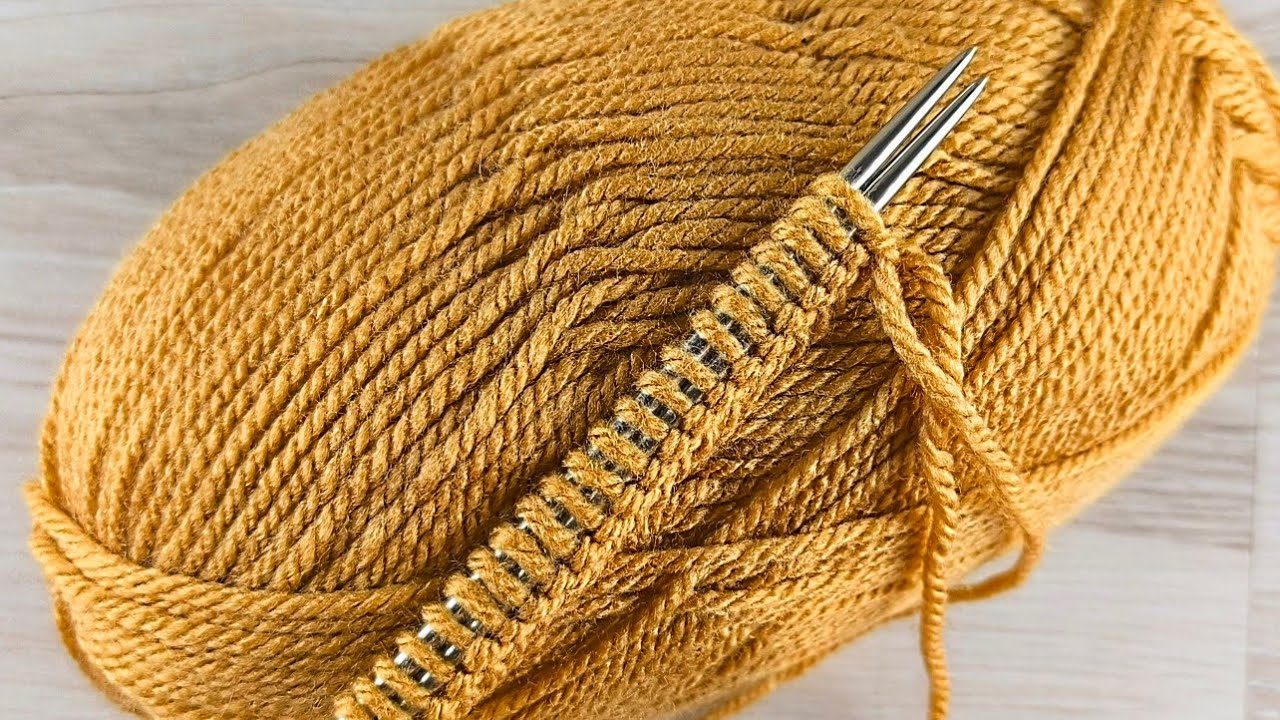 Super Easy Never before seen 💓 amazing knitting pattern stitch!