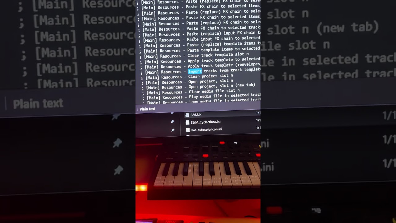 Reaper: Import tracks from template (slots 11-120) float fx!!!!!