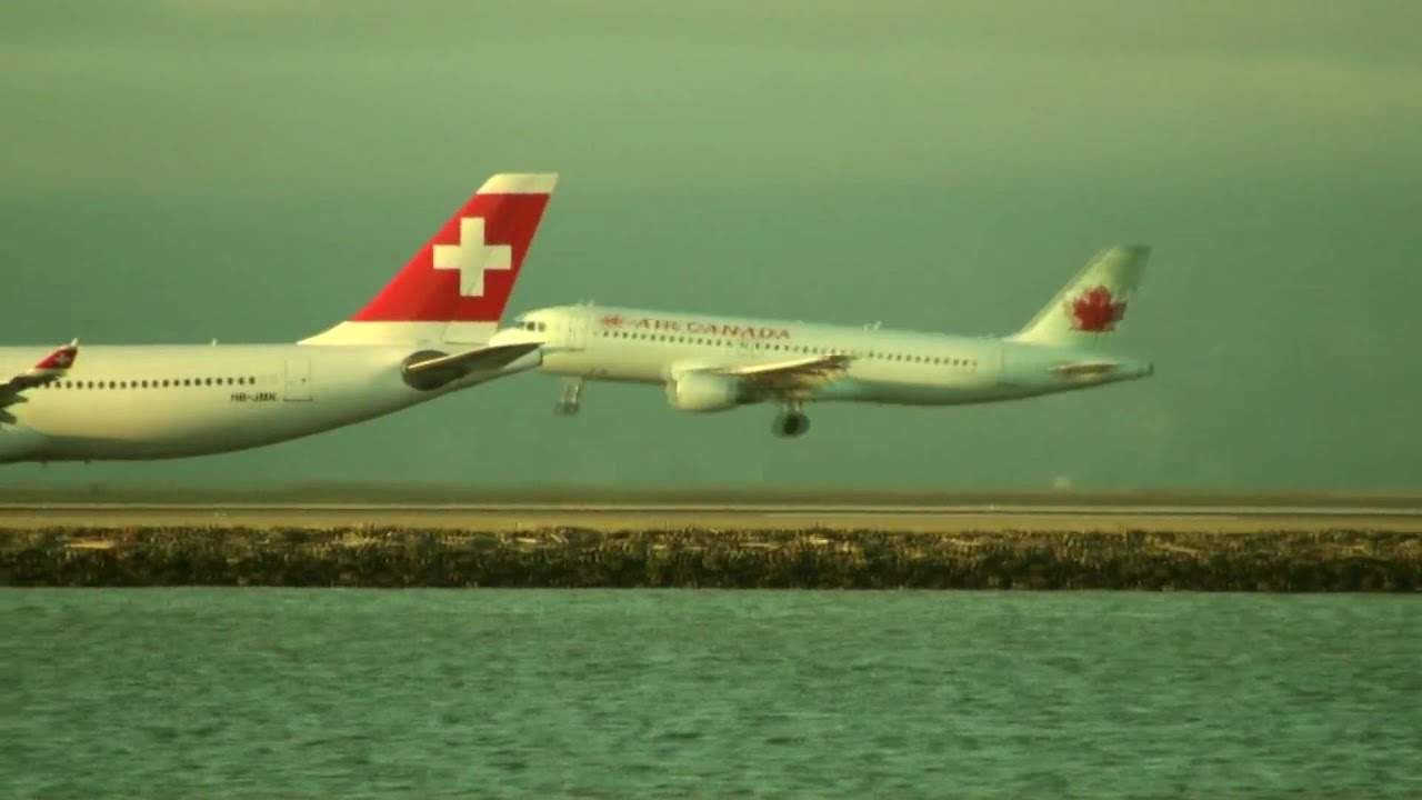 SWISS INTERNATIONAL AIRLINES A340 TAKE OFF @ Rwy 28R SFO