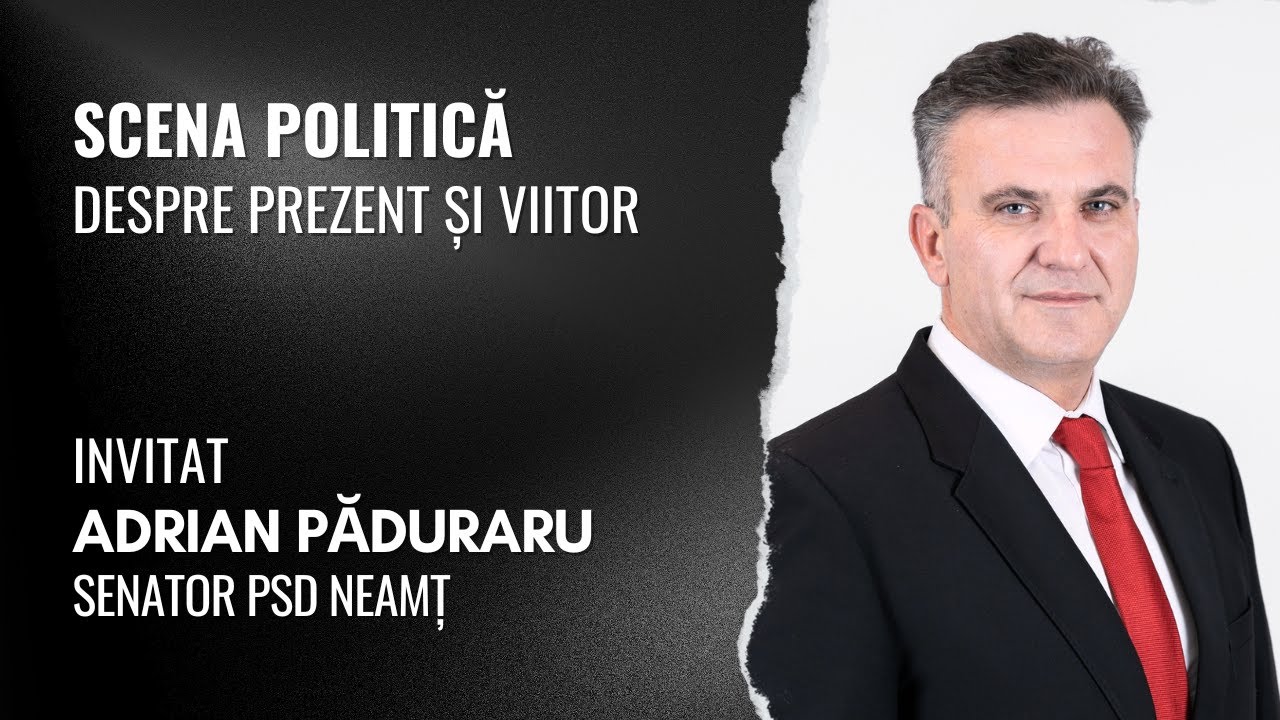 Despre prezent și viitor cu senatorul Adrian Păduraru