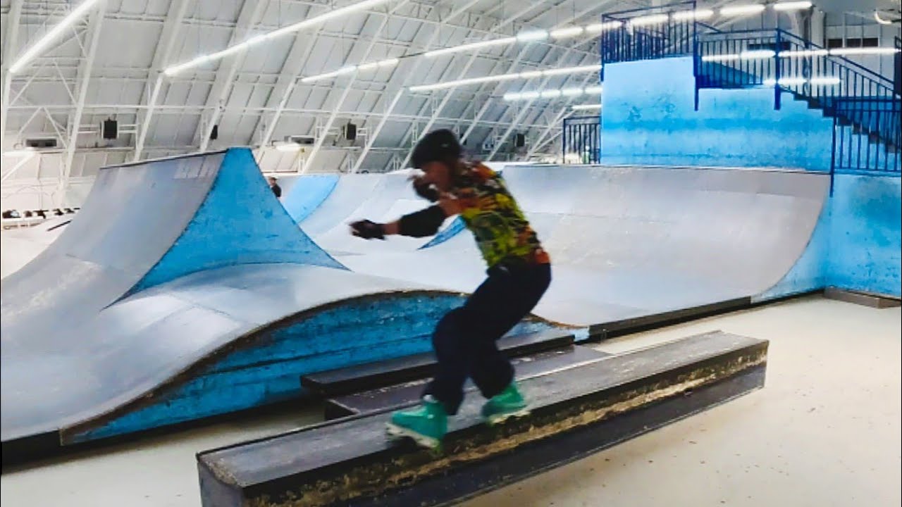 First soul grind on full box 💥 #agressiveinline #aggressiveinlineskate