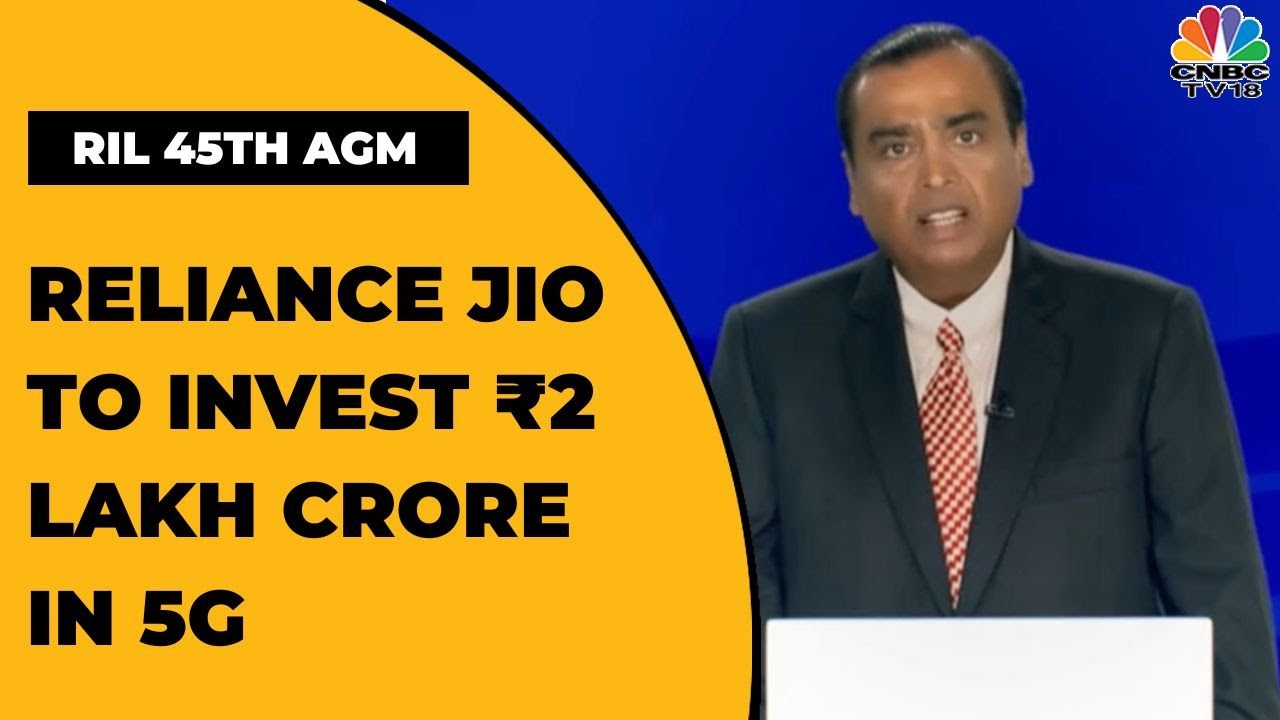 Reliance Jio To Invest ₹2 Lakh Crore In 5G, Rollout In Metros By Diwali | CNBC-TV18