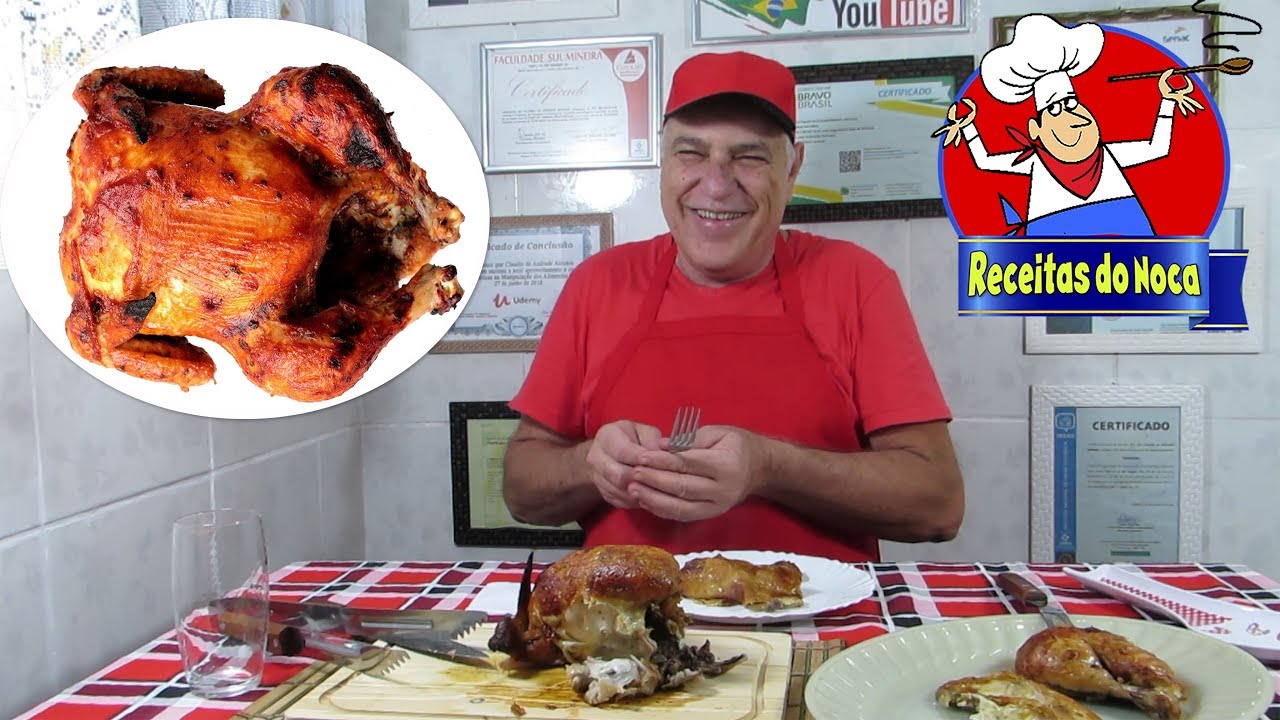 FRANGO ASSADO IGUAL DE PADARIA🍗🍗