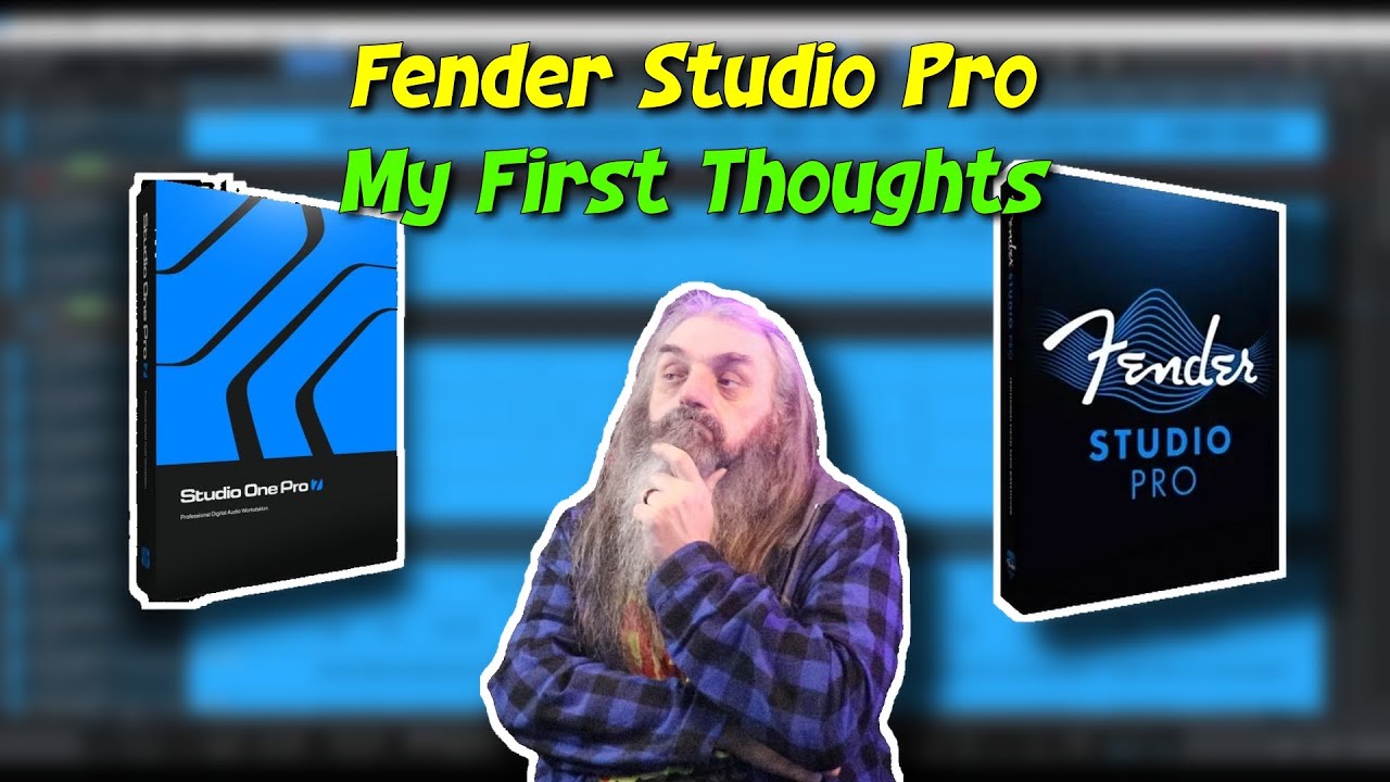 Fender Studio Pro My Initial Thoughts
