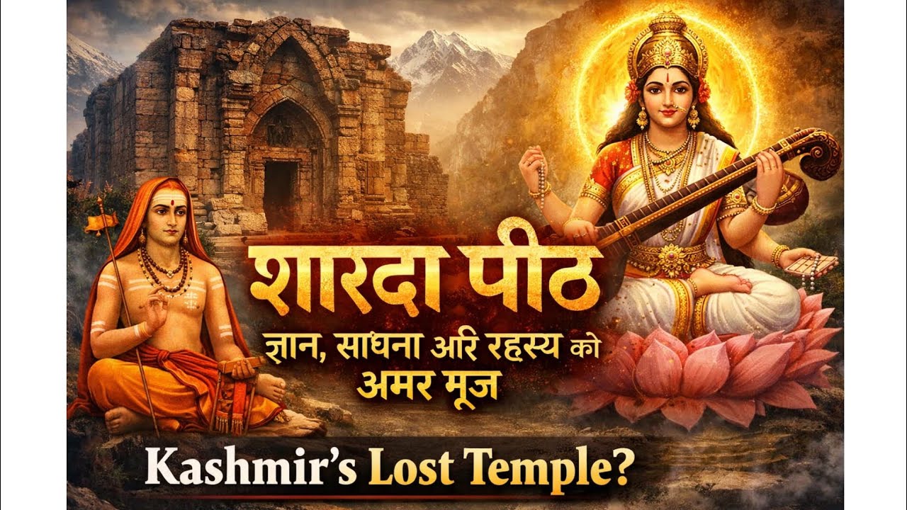 शारदा पीठ: ज्ञान, साधना और रहस्य की अमर गूंज | Kashmir’s Lost Temple | Sharada Peeth Mystery