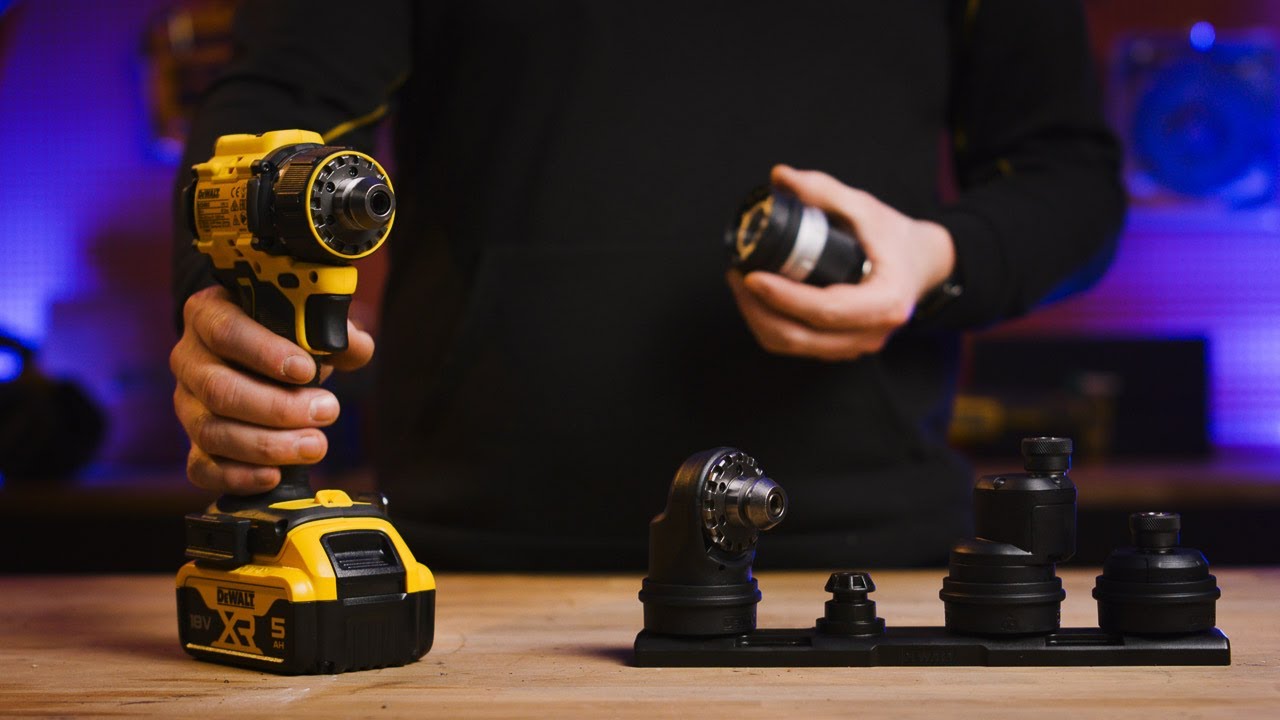 DEWALT DCD803 - WIERTARKO-WKRĘTARKA Z WYMIENNYMI GŁOWICAMI 18V XR