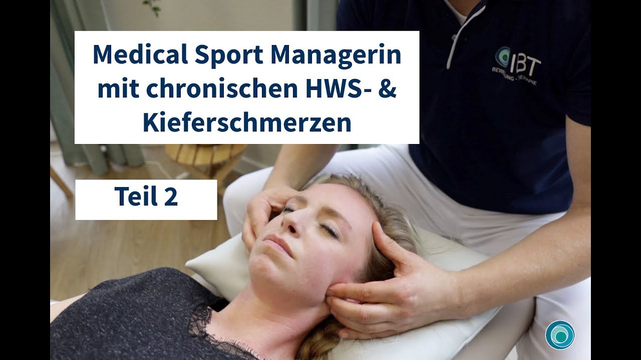 Chiropraktik | Medical Sport Managerin mit chronischen HWS- und Kieferschmerzen | deutsch | Teil 2