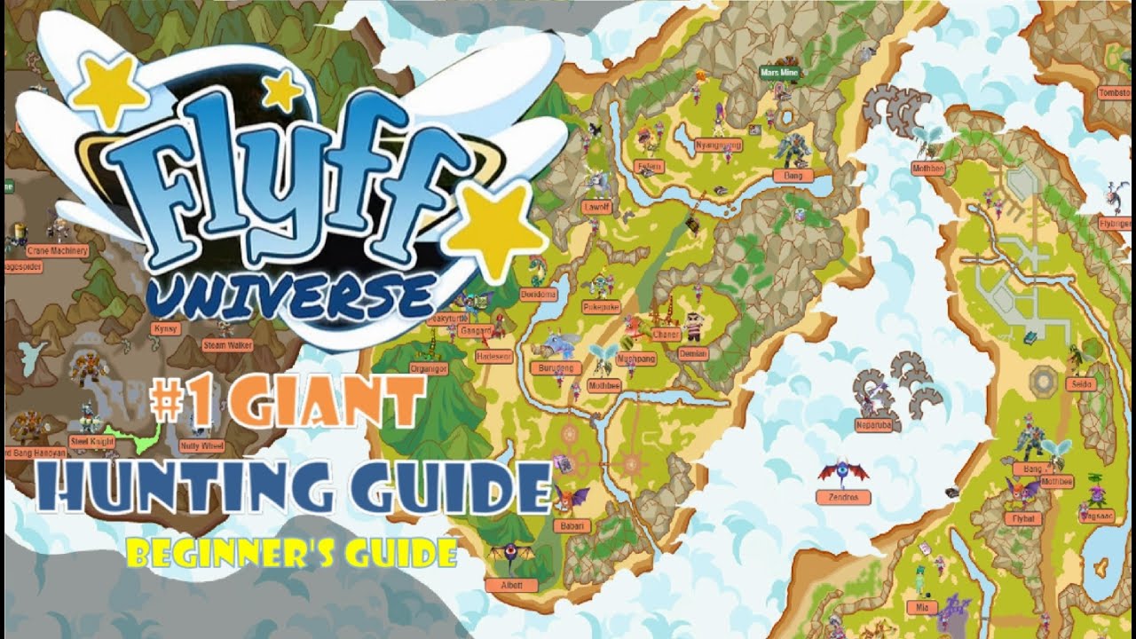 Flyff Universe | TIPS on How to Farm Giants | #1 Giant Hunting Guide | Introduction to Farming