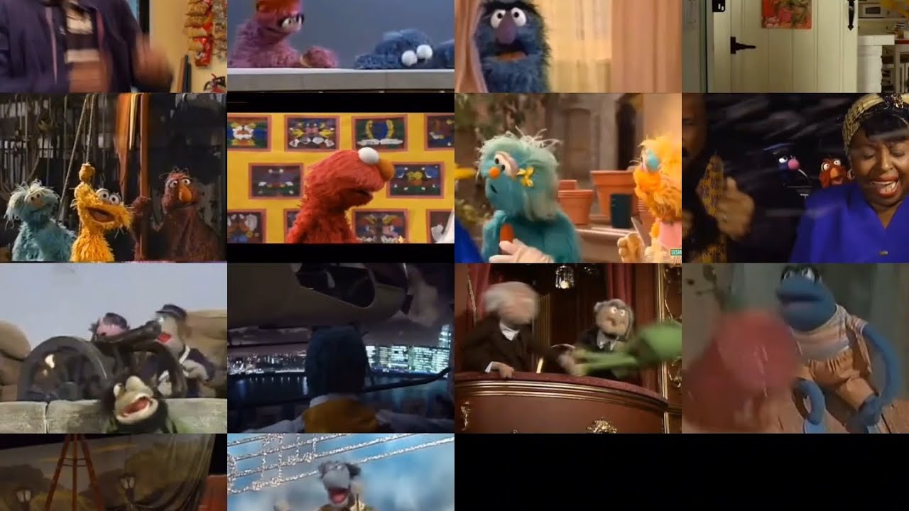 FULL: The Muppets, Sesame Street Destruction and Fails but it's synced to it's A Hard Knock Life
