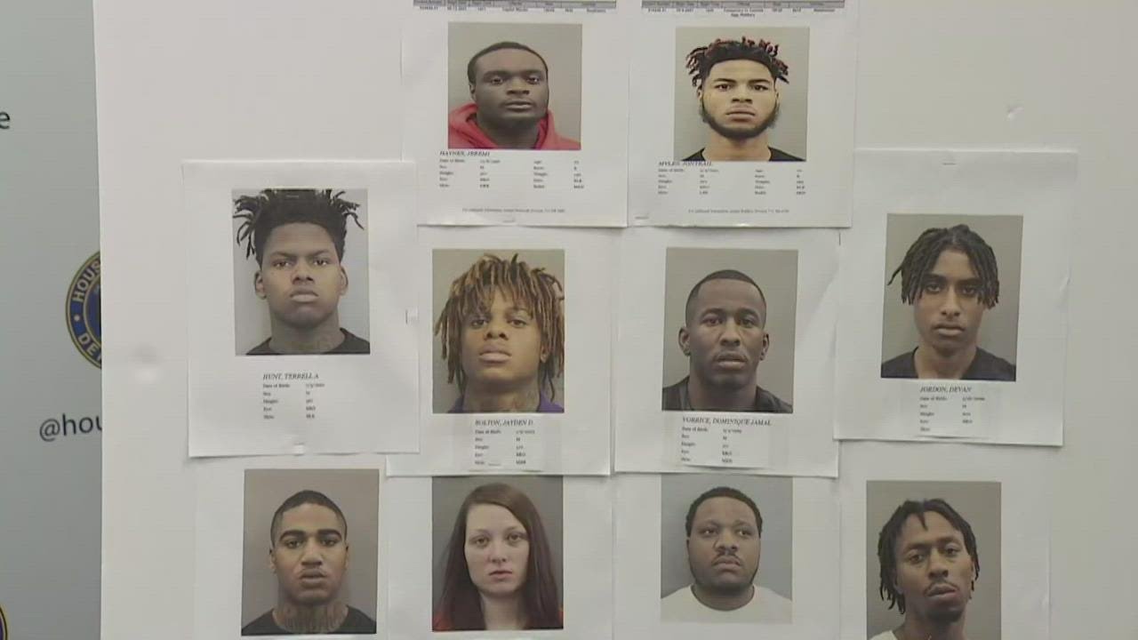Houston police and ATF agents take down suspects in violent crime ring
