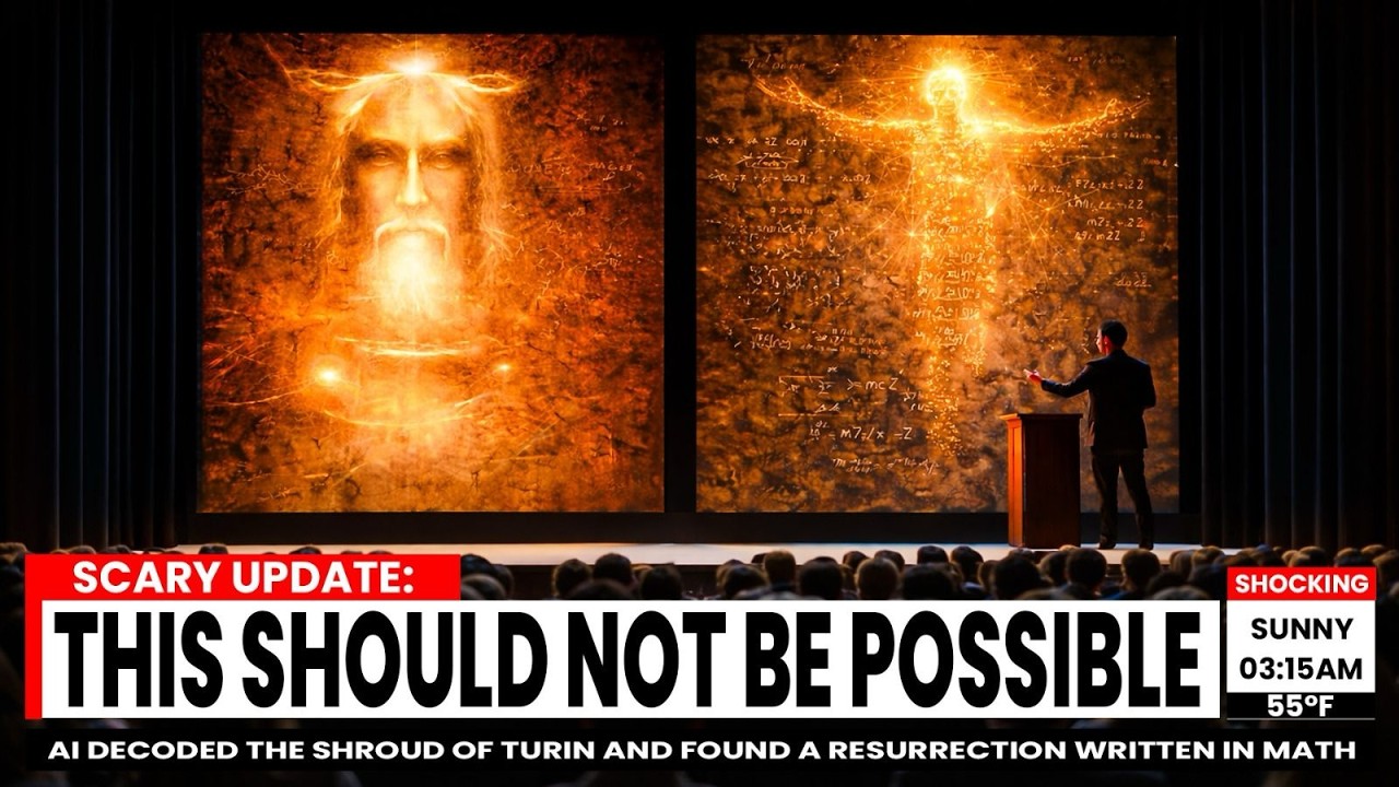 Scientists Just Decoded the Shroud's Quantum Pattern — What They Found Makes No Sense