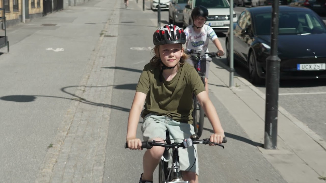 Cykla säkert i trafiken