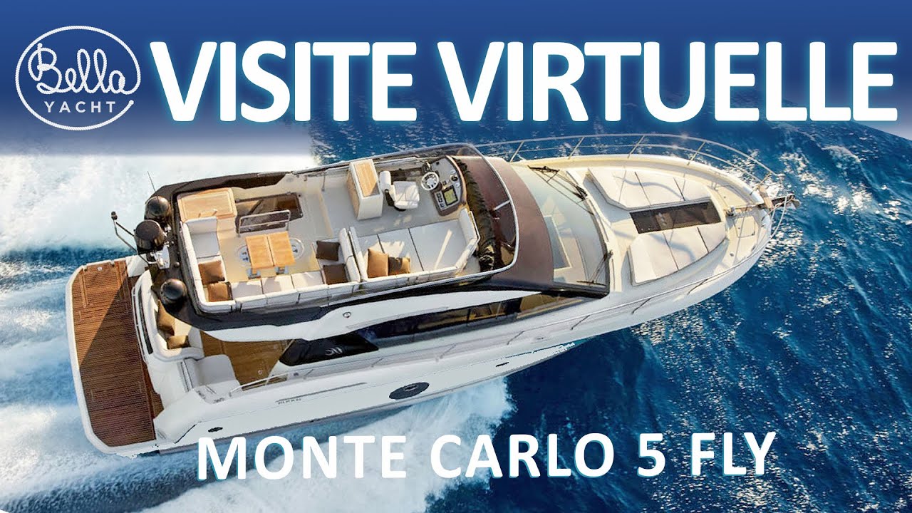 MONTECARLO YACHT 5 FLYBRIDGE  &agrave; vendre d'occasion - Visite guid&eacute;e -
