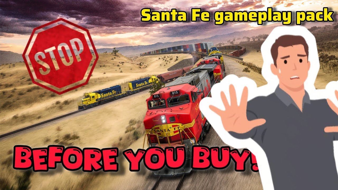 Хорошее ли дополнение Santa Fe? Прежде чем купить дополнение Santa Fe для TSW6🧐 #tsw6 #HighIronSi...