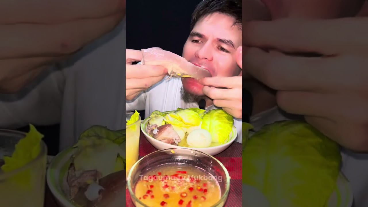 Eating Pork Nilaga | Mukbang ASMR