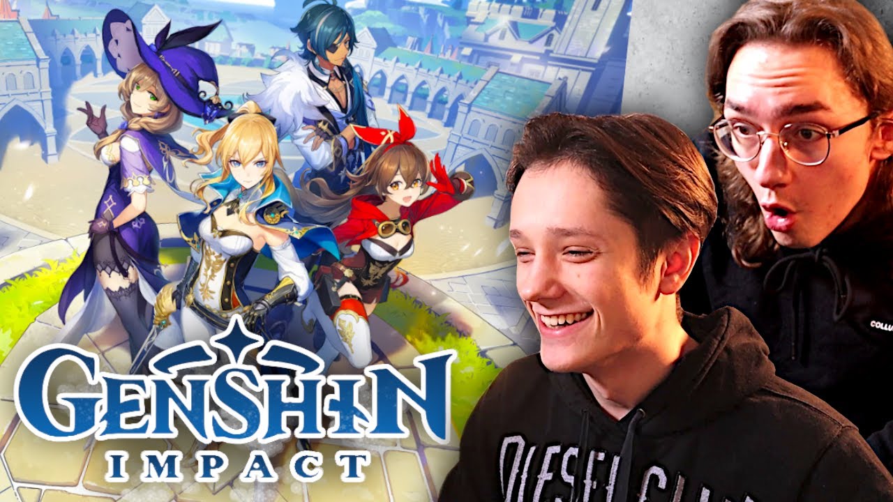 ПЕРВЫЙ РАЗ ИГРАЕМ В GENSHIN IMPACT