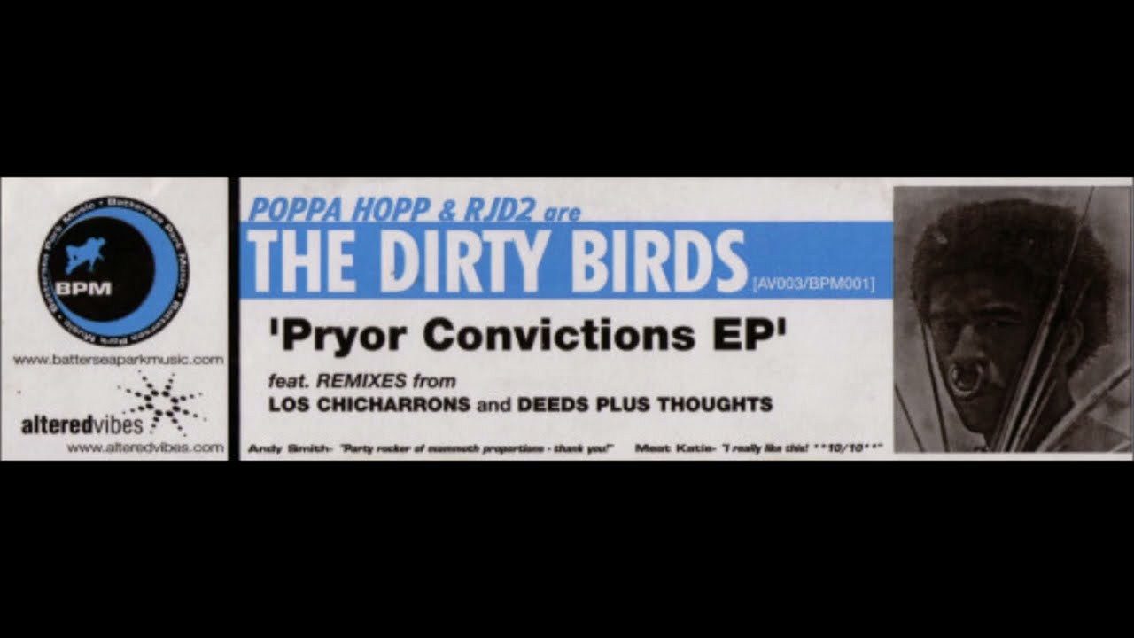 RJD2 & Poppa Hopp are The Dirty Birds – Pryor Convictions EP (2000)