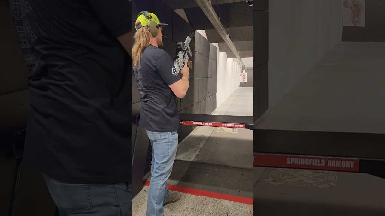 Full Auto FN Scar 16 Custom Cerakote #shorts
