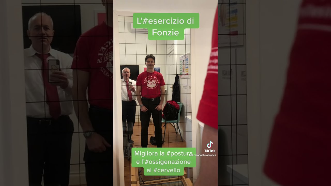 L&rsquo;esercizio di Fonzie per migliorare la #postura e l&rsquo;#ossigenazione a tutto l&rsquo;organismo.