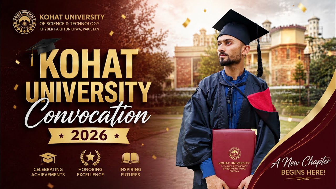 Kohat University Convocation 2026 | Vlog 40 | Khurram Vlogs 