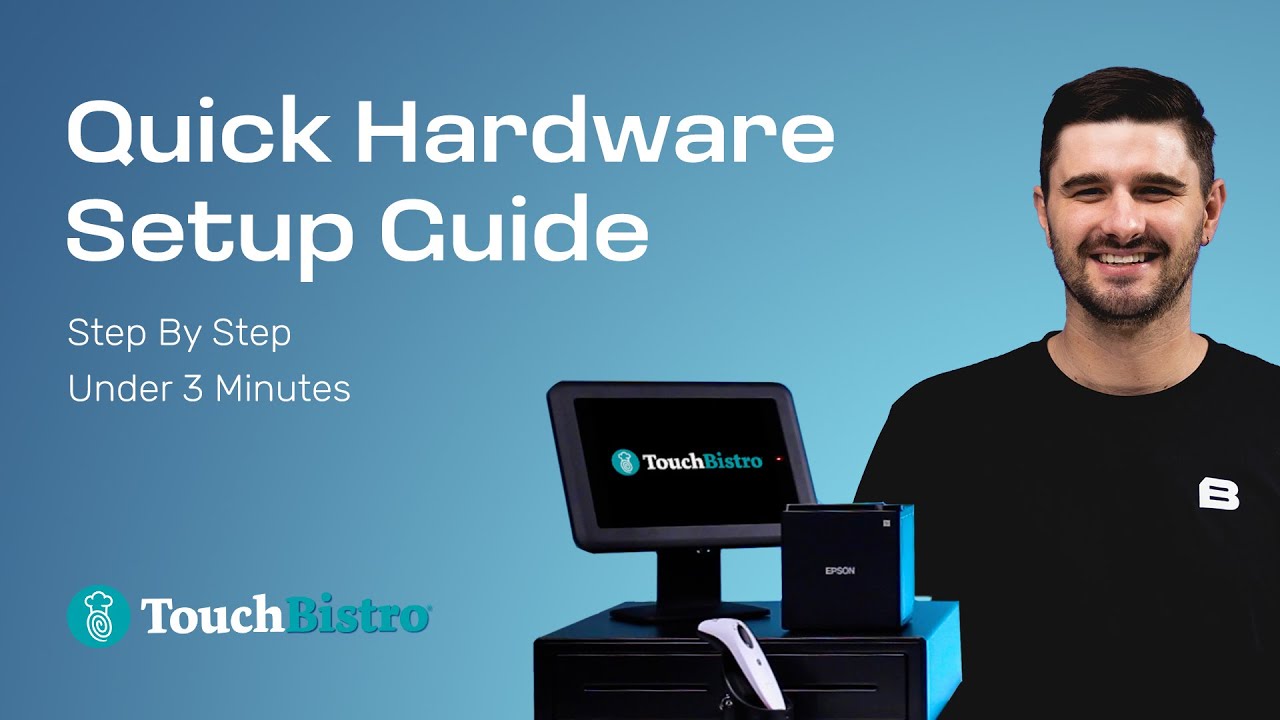Touch Bistro POS Hardware Setup |How To Connect Your Printer, Cash Drawer & Barcode Scanner