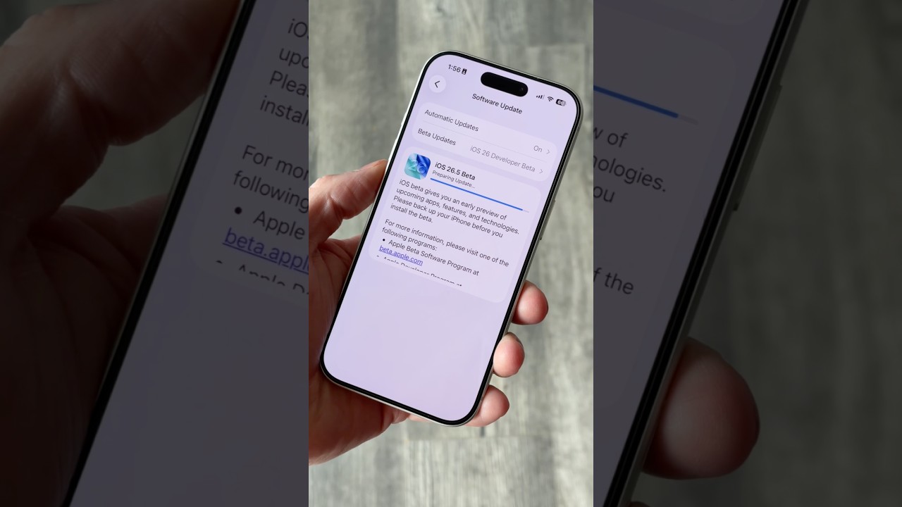 Компания Apple выпустила первую бета-версию iOS 26.5 для разработчиков!