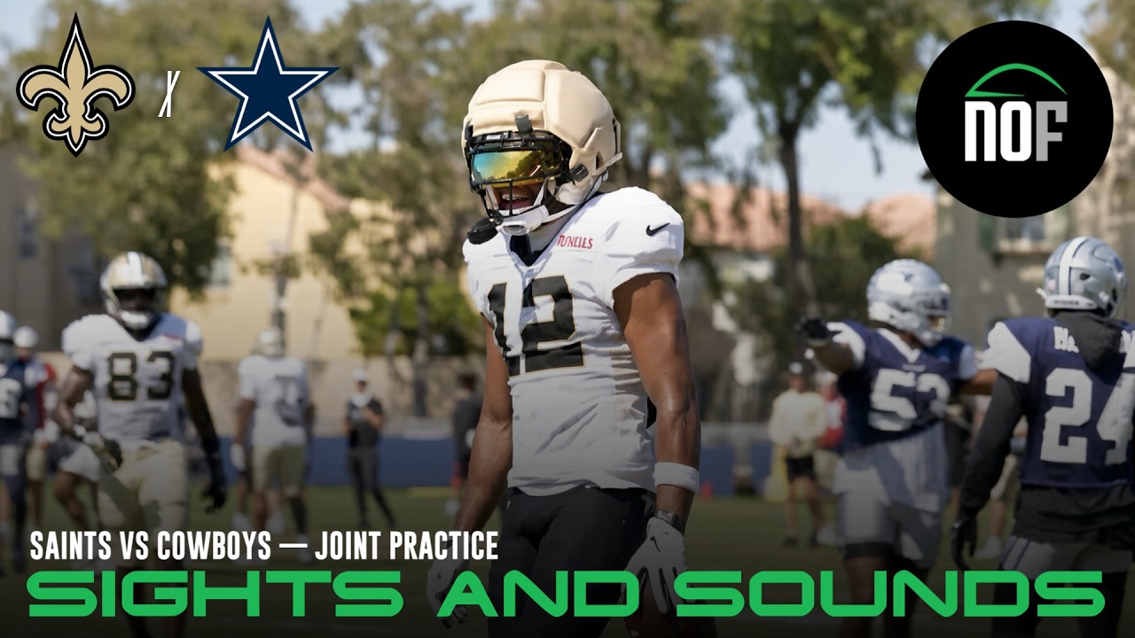 Saints-Cowboys CHIPPY Joint Practice Highlights
