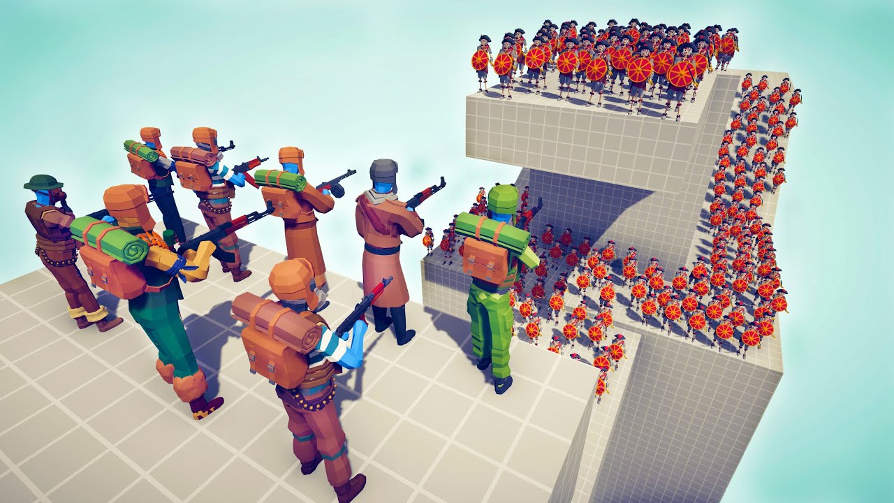 RUSSIAN ARMY SOLDIER vs 100x UNITS - Totally Accurate Battle Simulator TABS