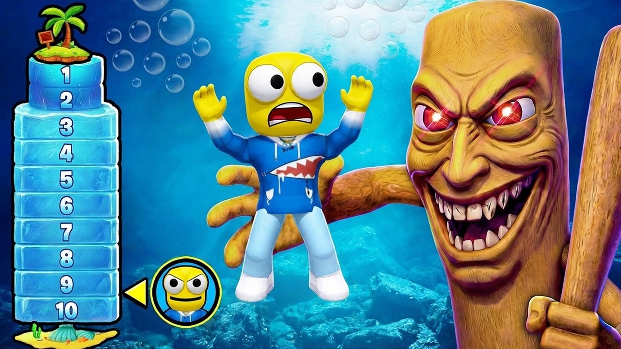 ECHAPPER AU BRAINROTS DES FOND MARINS !