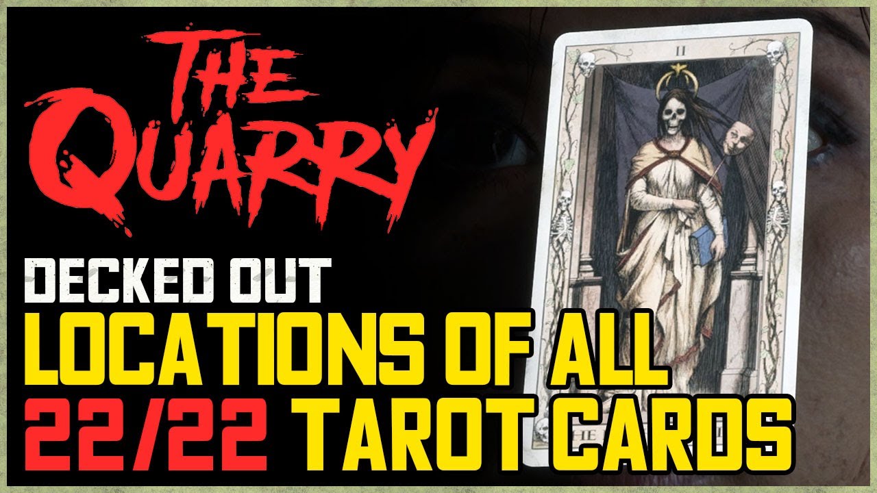 The Quarry All 22 Tarot Cards (Decked Out Achievement / Trophy)
