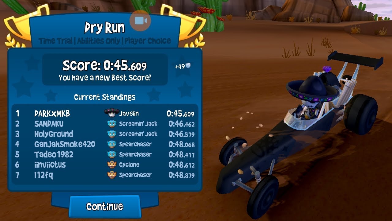 45.609 | Dry Run⛏️🚂| Time Trial | Javelin ft. El Zipo | BBR2 