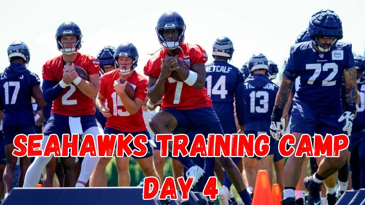Seahawks Training Camp Day 4