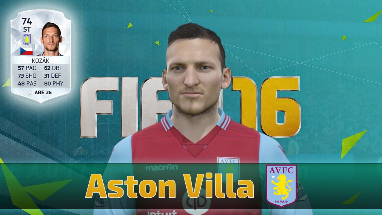 FIFA 16 | Faces | Aston Villa