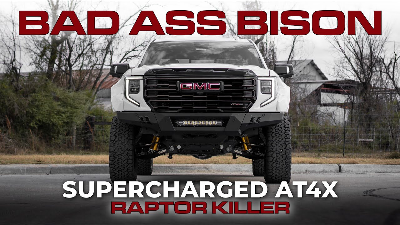AT4X Bison, переделанный в PaxPower Jackal — с наддувом, 6,2 л, 650 л. с. — конкурент Raptor и TRX!