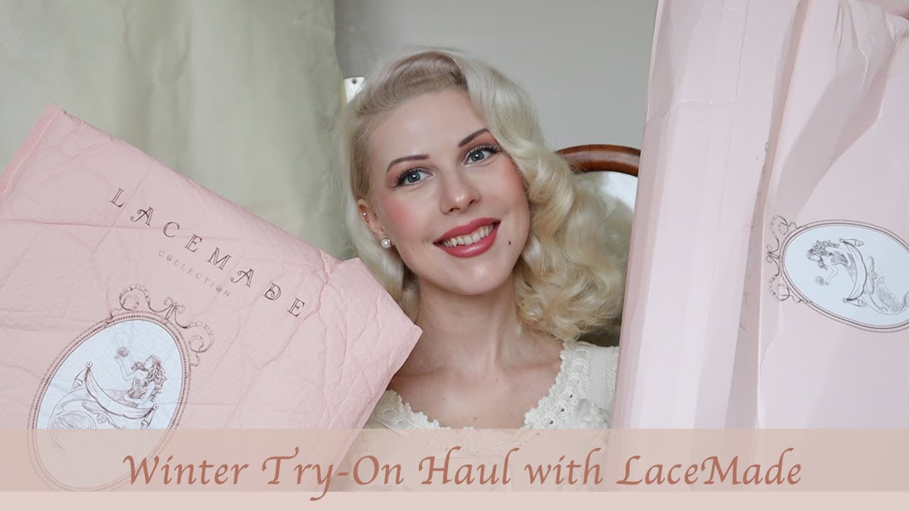 Winter Try-On Haul with LaceMade l Vintage Inspired wardrobe