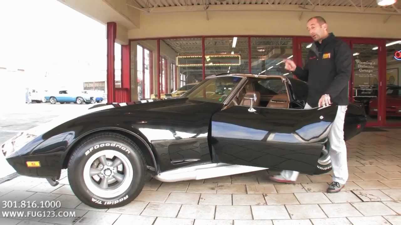 1974 Chevrolet Corvette Stingray T-Top for sale with test drive, walk through video