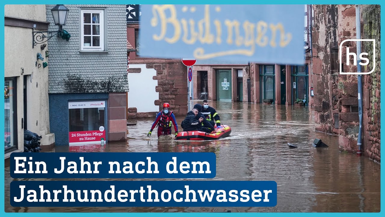 Ein Jahr nach dem Hochwasser in Büdingen | hessenschau