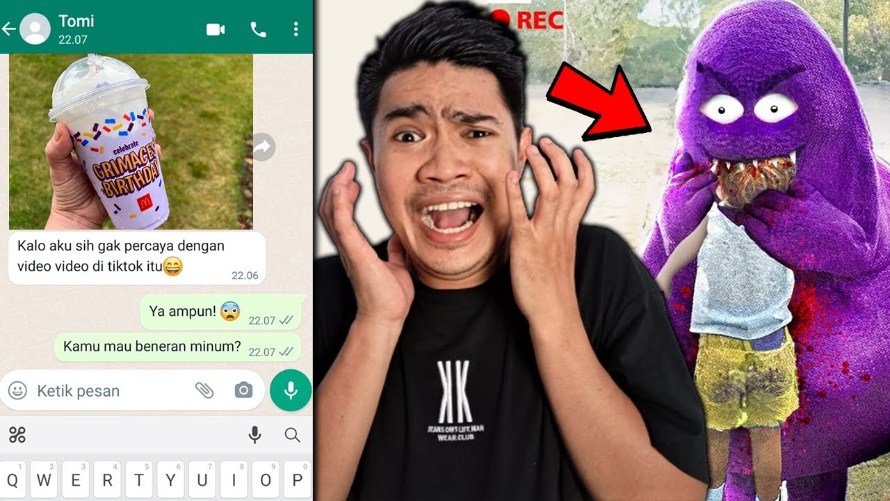 ANAK INI HAMPIR MAT1 AKIBAT IKUT TREND MINUM GRIMACE SHAKE!!!