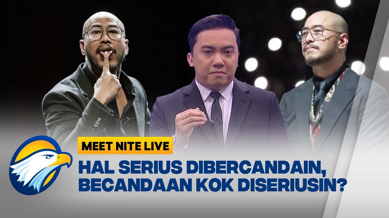 AAUUWWW! Geger "Mens Rea" Pandji, Ketawa Kok Diancam Penjara?  | Meet Nite Live