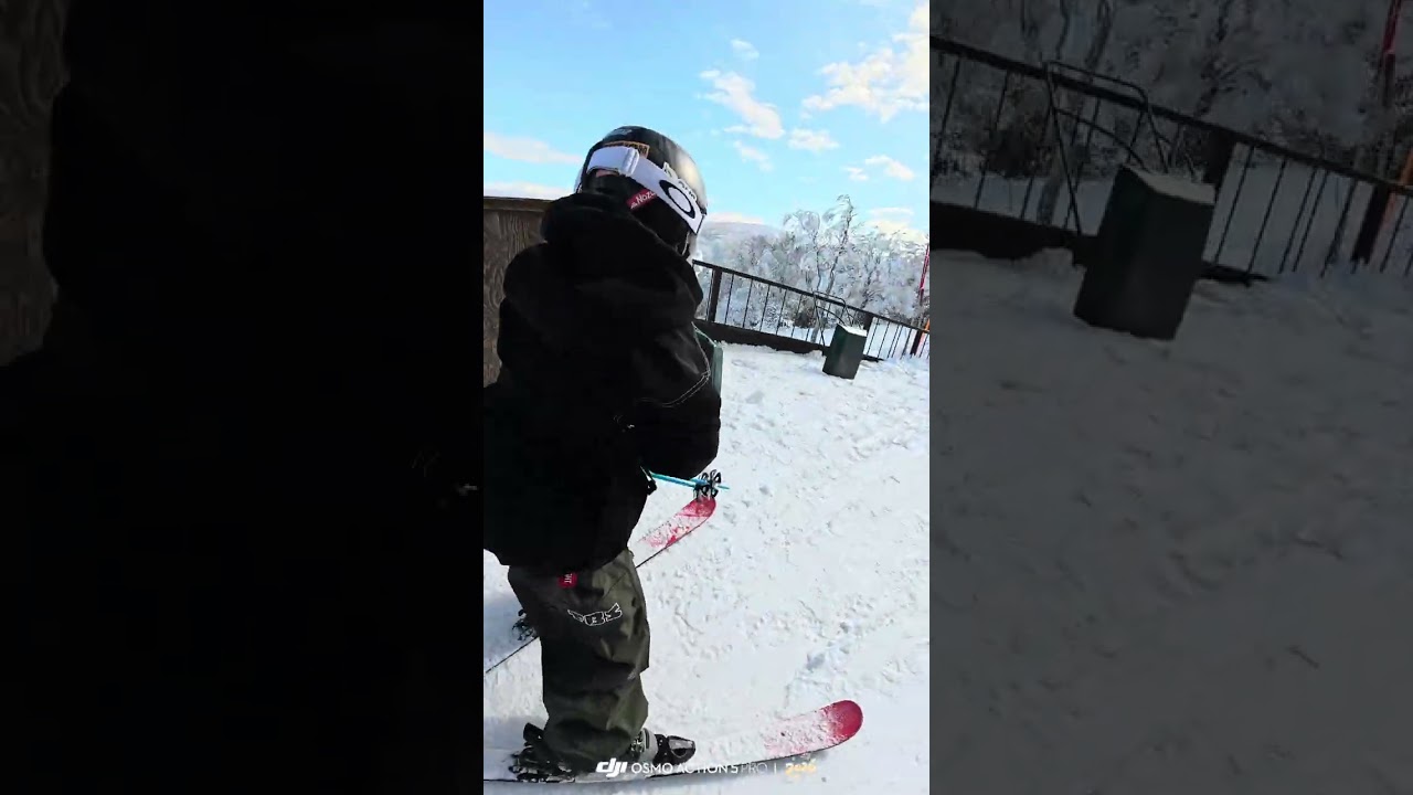 7 year old takes on STEEPEST RUN in Japan 