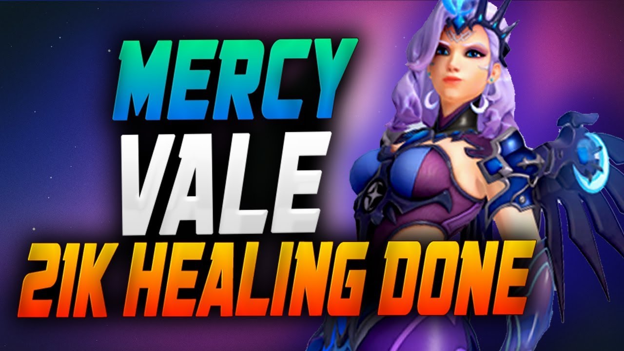 Vale Pro Mercy! 21k Healing Done! [ OVERWATCH SEASON 16 TOP 500 ]