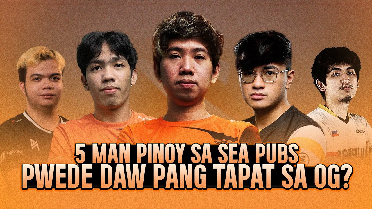 5 MAN PINOY SA SEA PUBS - PANG TAPAT DAW SA OG?