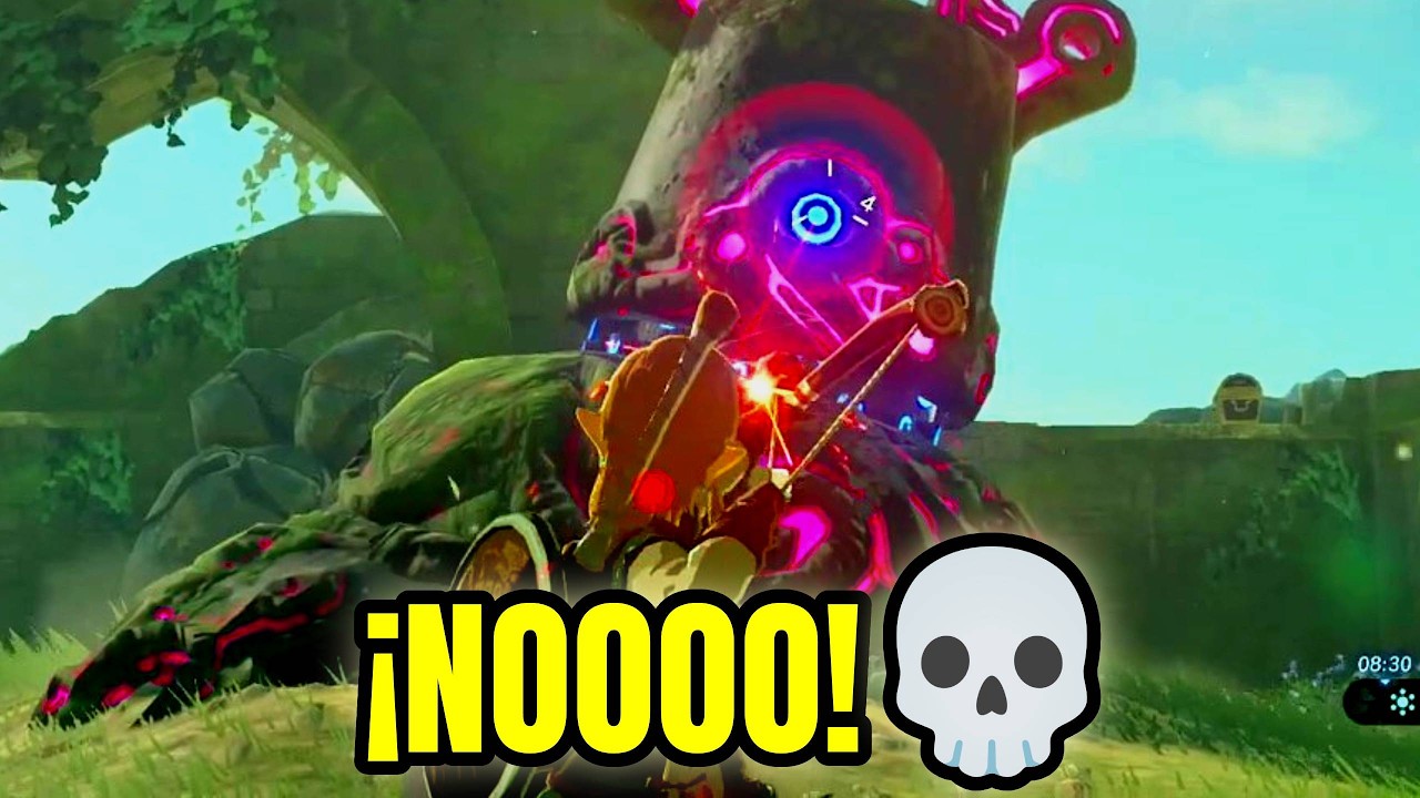 ¡EL GUARDIÁN ME FIJÓ COMO OBJETIVO! 🔴 | Zelda BOTW