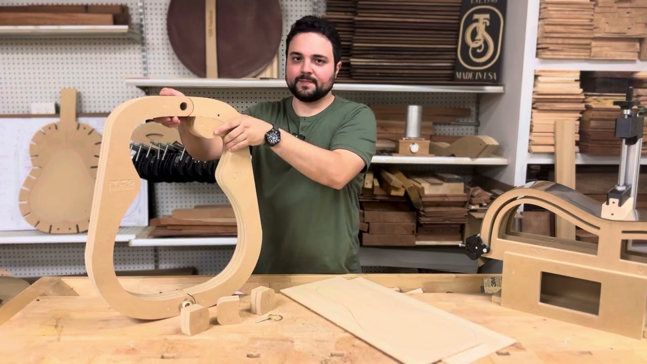 TCS Custom Side Mold for Acoustic Guitar Making
