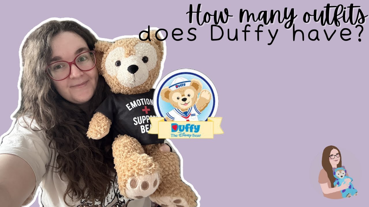 how many outfits do I have for my duffy bear? | dressing my duffy the disney bear