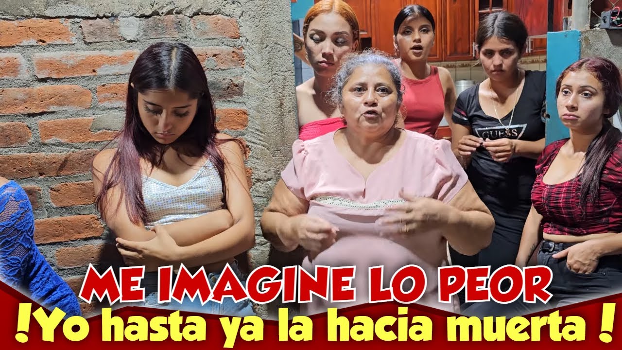 Sirena cuenta lo que hizo su nieta Angy. 
